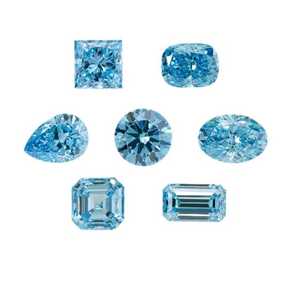 Blue diamond, fancy colored diamond, HPHT/ CVD - Image 5