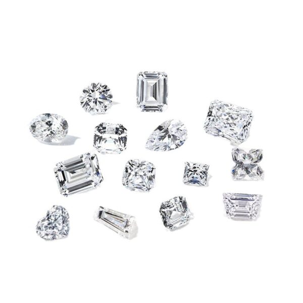 Emerald, diamond, small diamond - Image 5