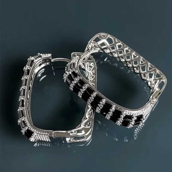 Starburst · Diamond Ear Cuff - Image 2